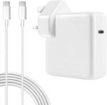 MacBook Pro Mac Charger - 87W USB C Fast Mac Charger Power Adapter Compatible with MacBook Pro 16, 15, 14, 13 Inch, MacBook Air 13 Inch,for Laptop/Tablet/Smartphone with USB C Port