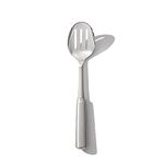 OXO STEEL SLOTTED COOKING SPOON, Silver