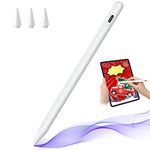 Stylus Pen for iPad with Tilt Sensitive and Magnetic Design, Digital Pencil Compatible with 2018 and Later Model,Apple iPad Pro 11/12.9 Inch,iPad 6/7/8th Gen,iPad Mini 5th Gen,iPad Air 3rd/4th Gen