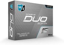 Wilson Women's Duo Soft+ Two-Piece Premium Golfball, White, 12 Balls