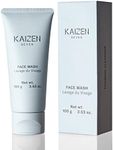 Kaizen Seven Face Wash for Men | Made in Japan | Premium Rich & Refreshing Lather with Moroccan Clay, Licorice Root, Konbu from Hokkaido Japan