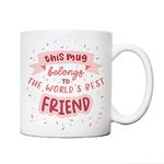 Best friend mug | for women funny gift | gifts colleagues | christmas birthday presents | good friends | woman girls bestfriend besties bestfriends forever | womens novelty cups