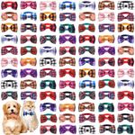 Segarty Bow Ties for Dogs, 80pcs Bo