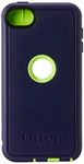 Otterbox Defender Case for Apple iPod Touch 5th Generation - Retail Packaging - Glow Green/Admiral Blue, 32 (77-25219)