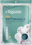 Cliganic Organic Jumbo Cotton Balls, 100ct