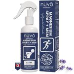 Magnesium Oil Spray with MSM and Lavender, 32mg per Spray, 237ml, Extra Strength Lightly Scented with Easy to Use Trigger Sprayer - Product of Canada