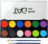 Tag Face Paint Palette Regular 12 Colors