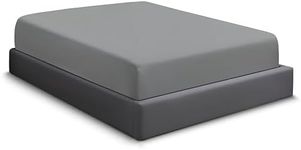 Sapphire collection 200 Thread Count 100% Egyptian Cotton Fitted Sheet (King, Grey)