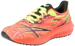 Asics Boys Gel-Noosa Tri 15 Gs Sneaker, Sunrise Red Black, 4.5 UK