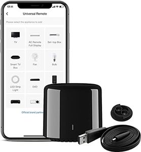 Bestcon RM4C Mini Universal IR Blaster WiFi Infrared Remote Control Compatible with Alexa Google home for A/C Broadlink APP