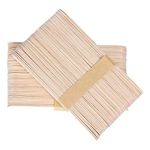 ESTAVITO Wooden Professional Disposable Wax Knife/Spatulas/Applicators (Pack of 100 pcs)