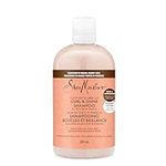 SheaMoisture Coconut & Hibiscus Curl & Shine Conditioner for Thick, Curly Hair with Silk Protein & Neem Oil to Moisturize & Soften 384 ml