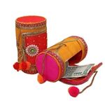 TAS Decorative Cash Box, Shagun Box, Gift Box, Jewellery Box,Bangel box, Money Box Envelop Wedding Gift Assorted Color Round storage box (pack 2)