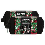 Lynx Africa THE TRIFECTA 48H Protection Body Spray 150ml, 12H Refreshing Body Wash 225ml and 72H Protection Anti Perspirant 150ml 3 Pieces Gift Set for Him with Washbag,2pk