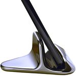 TrueGem Cell Phone or Tablet Stand. 1/2 lb. of Stainless Steel. iPhone, ipad, Cellphone, Mobile Phone Holder for Desk.