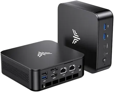 KAMRUI Mini PC AK1PLUS, 12th Gen N95 Processor (Up to 3.4GHz), Mini Desktop Computers 16GB DDR4 1TB SSD Support 4K UHD, LAN, WiFi/BT 4.2, Micro Tower for Business, Office, Home Server