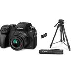 Panasonic LUMIX G7 16.00 MP 4K Mirrorless Interchangeable Lens Camera Kit with 14-42 mm Lens (Black)