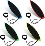 4pcs Finger Surfboards, Finger Surf Board for Car Window Creative Mini Finger Surfboard Toy Fingertip Surfboard for Kids Teens Adults Indoors Outdoors Practice (4 Colors)