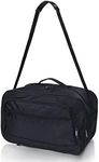 Under Seat 18x14x9",17x10x9",17x13x8" Max Carry on Holdall Luggage Flight Bags for United Airlines or American Airlines, Spirit, Frontier & South West or Jet Blue, 17x10x9" United Max, Duffle Bag