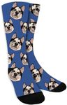 ROYGGBP Custom Socks With Photo, Pe