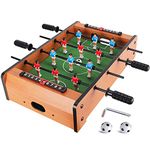 WIN.MAX Mini Foosball Table, 20-Inch Table Top Football/Soccer Game Table for Kids, Easy to Store