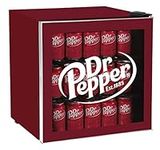 CURTIS MIS169DRP DR. Pepper 50 Can Beverage Cooler, Glass Door, 1.8 cu ft, Maroon