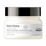 L'Oréal Professionnel Metal Detox Mask, Anti-Metal Hair Mask for Color Treated & Damaged Hair, Protects Color & Reduces Breakage, 250 ML