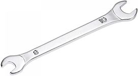 uxcell Thin Open End Wrench, 8mm x 10mm Metric Mirror-Chrome Plated High Carbon Steel, for Household Maintenance and General Repairs