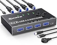 USB 3.0 Switch 4 Computers,Camgeet 