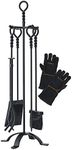 Lichamp Fireplace Tools Set, 5-Piec