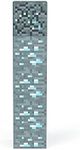 zak! Square Water Bottle, Minecraft Diamond Ore - 22 oz - Durable, BPA-Free Plastic - Dishwasher Safe