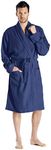 Cashmere Boutique 100% Pure Cashmere Knee Length Robes for Men – Lightweight, Soft Plush, Warm and Cozy, Daily Wear Robes