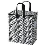 IKEA ASIA Knalla Bag Black White 47L