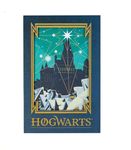 BOENJOY Gifts - 1 pc Harry Potter Hardcover Journal Dairy, Vintage Writing Paper Notebook, 92 sheets (192 Pages) Size 5 * 7 inch (Blue)