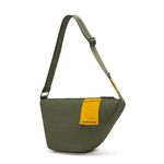 MOKOBARA The Aisle Crossbody Sling Bag | Durable Aerology Nylon with Vegan Leather Trims | Adjustable Strap for Personalized Fit | Everyday Casual Travel (Forest)