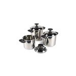 Kampa 3 Piece Space Saving Cookware Pan Set