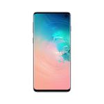 Samsung Galaxy S10 Mobile Phone; Sim Free Smartphone - Prism White, (UK Version)