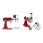 KitchenAid All Metal Grain Mill Attachment, KGM & ExactSlice™ Food Processor Attachment, KSM2FPA