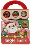 Jingle Bells 3-Button Sound Christmas Board Book for Babies and Toddlers