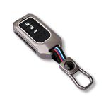 Zinc Metal Alloy Car Key Cover | Compatible with Honnda City, Civic, Jazz, Amaze, CR-V, WR-V, BR-V (Honda A2)