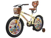 Stryder 20-Inch BMX Whizzy Pastel Kids Bicycle – Stylish, Durable & Fun Ride for Young Riders (Cream)