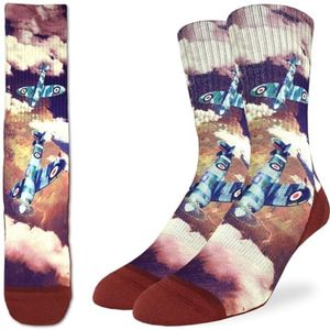 Good Luck Sock Men's Supermarine Spitfire Socks, Adult
