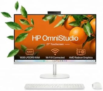HP OmniStudio 27 Touchscreen All-in-one Desktop Computer 16GB RAM 1TB SSD