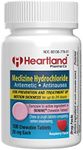 Heartland Pharma Meclizine Chewable 25mg - Travel and Motion Sickness Medicine Tablet - Helps Prevent Nausea, Vomiting, and Dizziness Caused by Motion Sickness Tablets - Made in USA - (100 Count)