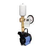 Kirloskar Jaldaksh 1 HP Water Pump with 24 litre Tank (Available In Multicolour) Domestic Pressure Single Phase 40M Max Head and Max Flow Up To Range 3300 LPH Water Pump for Daily Use (Silver)