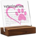 Veterinarian Gift Clear Desk Decor 