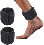 Koudecy 2Pcs Achilles Strap for Men Women - Breathable Magnetic Achilles Tendonitis Brace for Ankle Ligament Sprained Relief Pain - Adjustable Compress Achilles Tendon Elastic Support