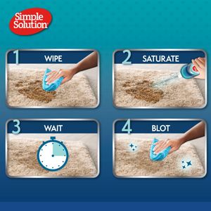 Simple Solution Cat Stain Remover 1L – Pet Odour & Stain Cleaner