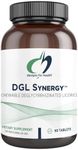 Designs for Health Deglycyrrhizinated Licorice Root Chewables - DGL Synergy 500mg Licorice Supplement to Support Digestion - Pleasant-Tasting, Non-GMO + Sugar Free (90 Chewable Tablets)