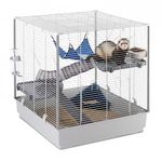Ferplast Furet Ferret Cage, X-Large, 80 x 75 x 86.5 cm, Grey